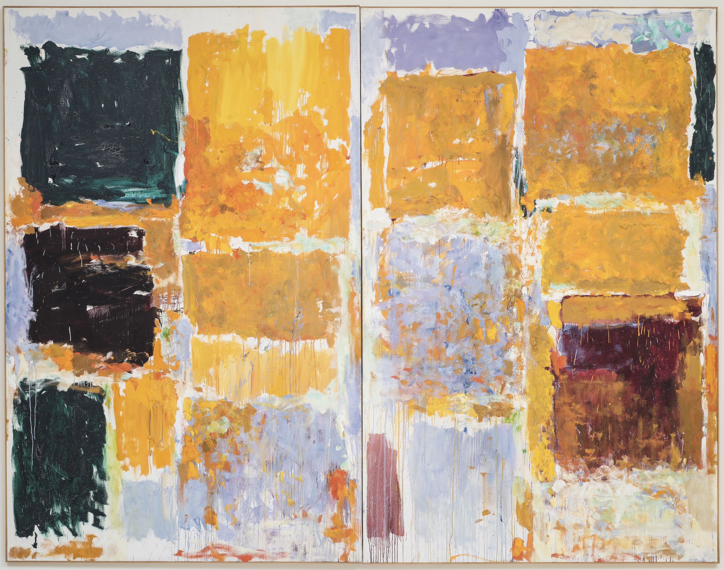 Joan Mitchell’s large abstract painting 'Close'