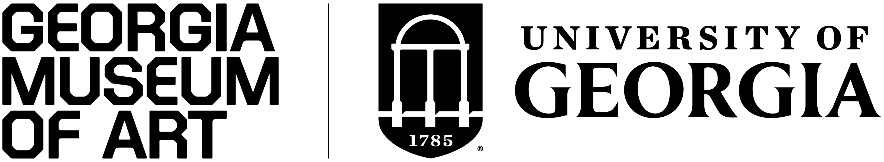 Georgia Museum of Art, University of Georgia logos