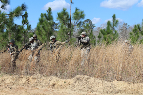 ROTC field training Photo